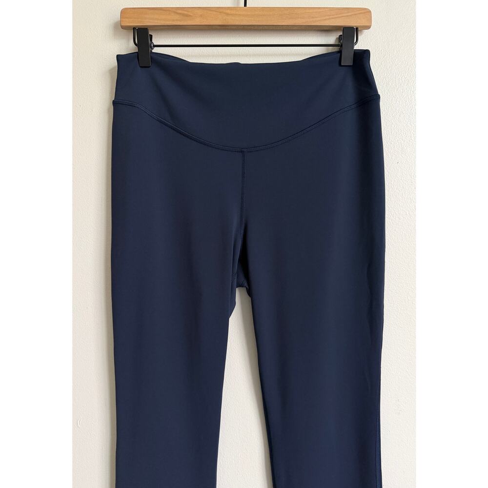 Lululemon Wunder Under SmoothCover Ruched Pant True Navy Size 12 Athletic Gym - Picture 6 of 13